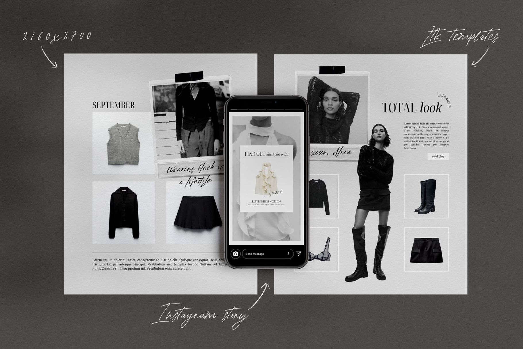 Canva 40 LTK Graphics Template