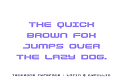 Techzone Cyrillic & Technologic Font, a Sans Serif Font by alpercakici (Thumbnail 8 of 13)