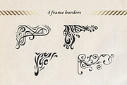 Decorative ornamental elements set, an Object Graphic by Warm Hearted Studio (Thumbnail 4 of 10)