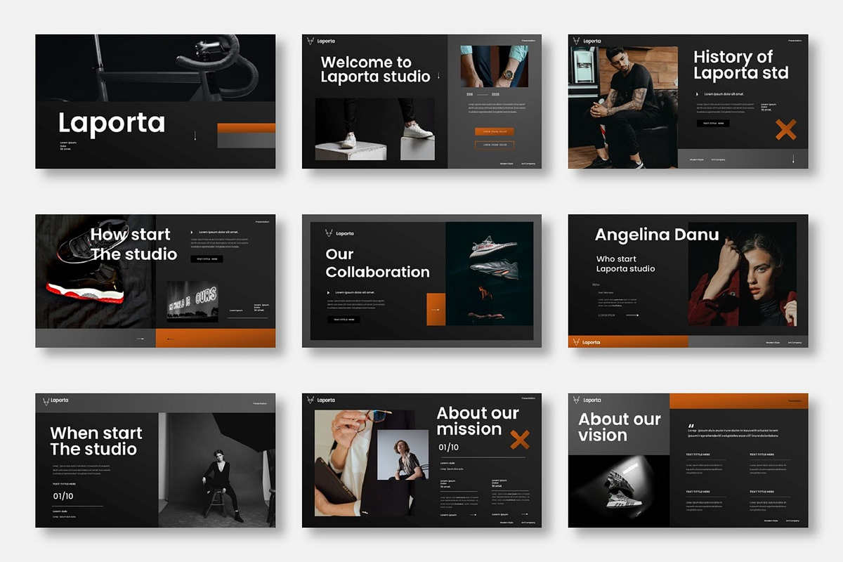 Laporta  – Business PowerPoint, a Presentation Template by Dens Creative Studio (Photo 2 of 6)