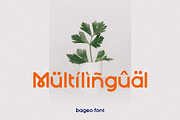 Bageo, a Sans Serif Font by 160 Studio (Thumbnail 6 of 13)