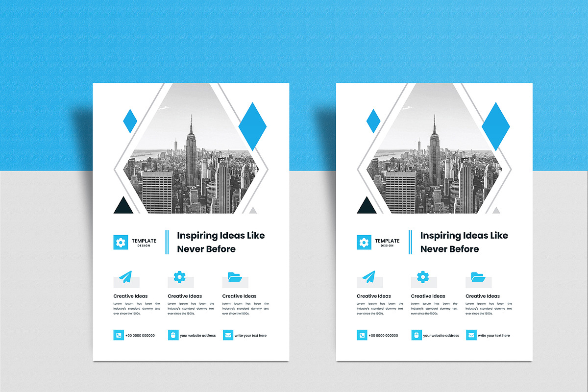 Minimal Clean Business Flyer Design, a Flyer Template by mijli (Photo 19 of 19)