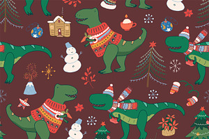 Dinosaur Christmas