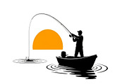 50 Fishing Boat Silhouette Vector, an Illustration by Gaye Art (Thumbnail 11 of 20)