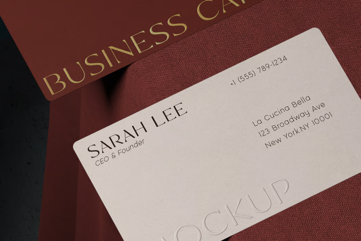 Professional Business Card Mockup, an Advertising Mockup by graphicsauce (Photo 3 of 3)