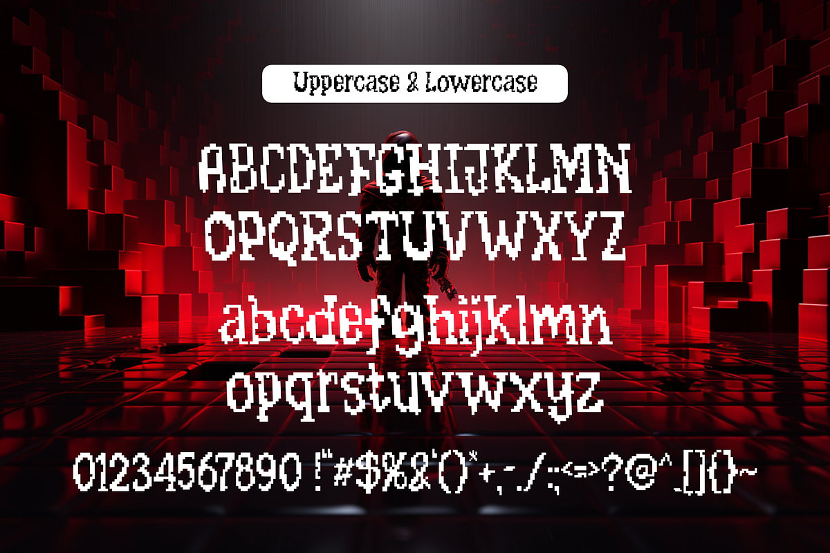 Digipixel – Display, a Serif Font by Dumadistyle (Photo 2 of 9)