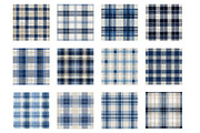 Blue Tartan Patterns, a Texture Illustration by Designworld (Thumbnail 6 of 6)