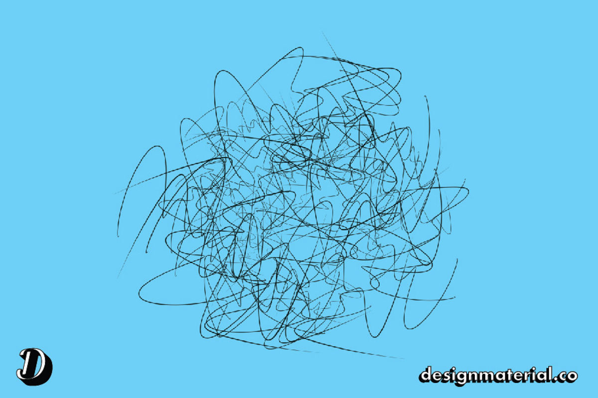 Scribble Brushes For Procreate, a Brush Add-On by Design Material Co. (Photo 6 of 7)