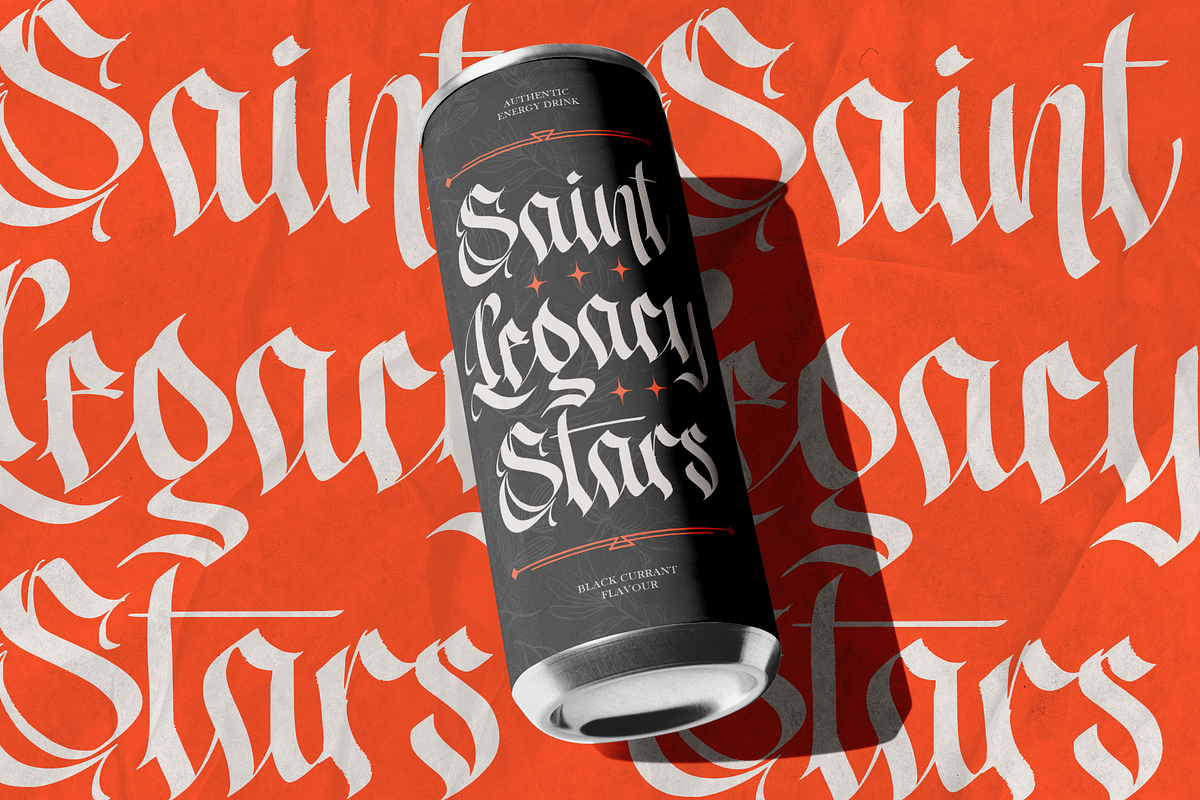 The Beastiful Modern Blackletter, a Blackletter Font by Vampstudio (Photo 5 of 13)