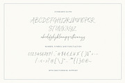 White Camellia Script Font, a Script Font by Seagulls Creative (Thumbnail 11 of 12)