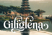 Glighen Eigthies | 10 Style Font, a Serif Font by IM Studio (Thumbnail 8 of 10)