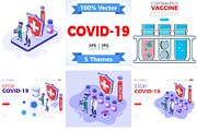 Covid-19 Coronavirus Stop 2019-nCoV, a Healthcare Illustration by TAlex (Thumbnail 1 of 6)