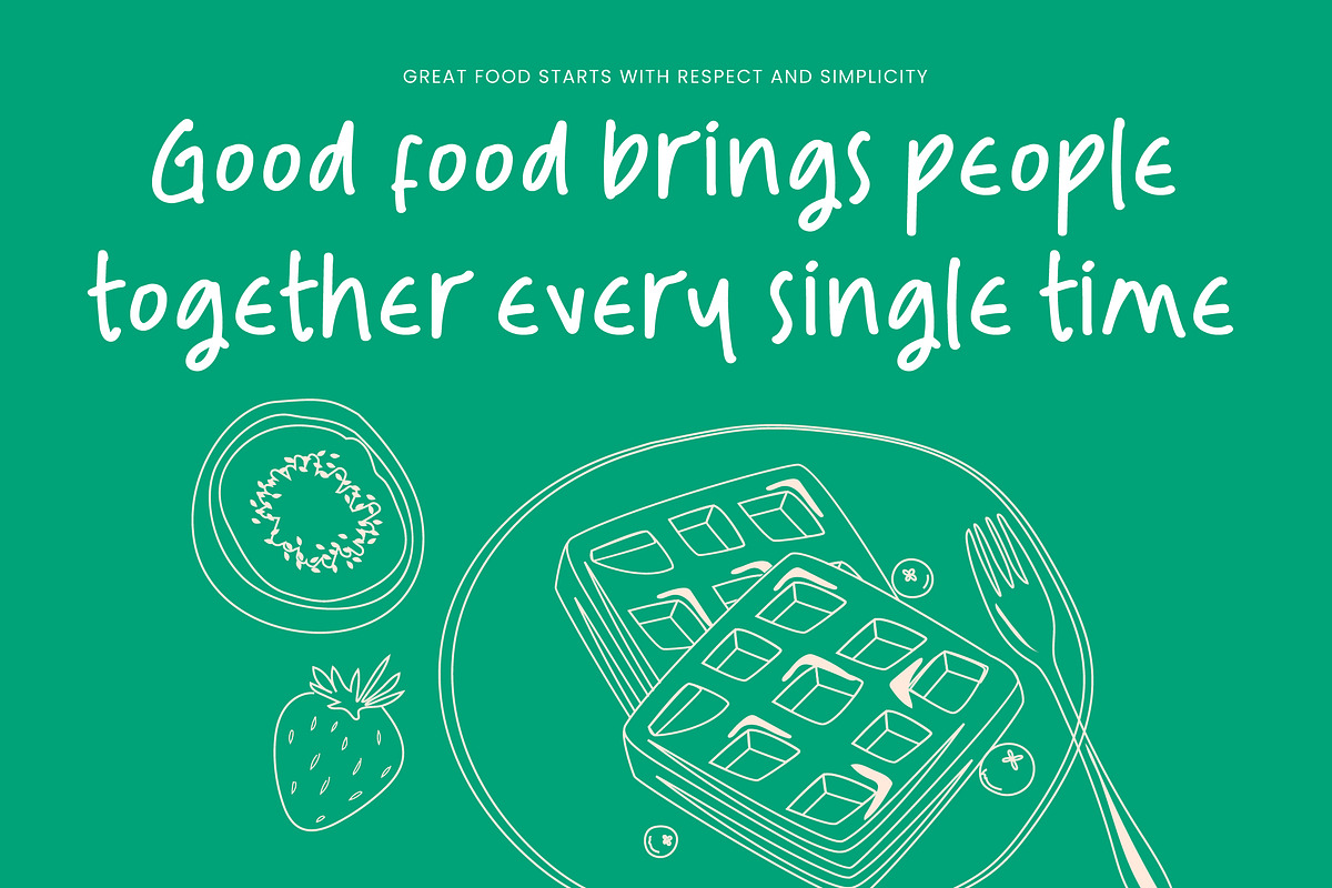 Cocktail Party – Organic Handwritten, a Handwritten Font by operatype.co (Photo 10 of 15)
