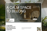 Hotel & Resort Website UI Figma, an UI Kit Template by peterdraw (Thumbnail 1 of 7)