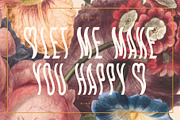 WAGGLE Display Font, a Font by PiiNK iiNK STUDiO (Thumbnail 12 of 13)