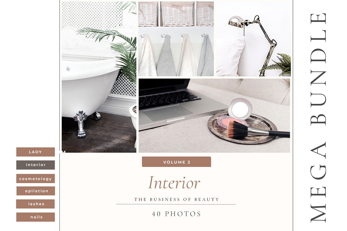 Mega Bundle Beauty Business 335 ph, a Social Media Template by OntheMoon (Photo 3 of 31)