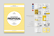 Business Proposal Template, a Brochure Template by ElvinPrint (Thumbnail 1 of 9)