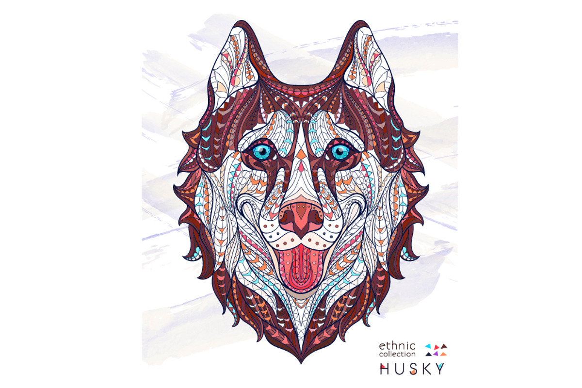 Ethnic Collection: Husky, an Animal Illustration by ArtoJoy (Photo 3 of 5)