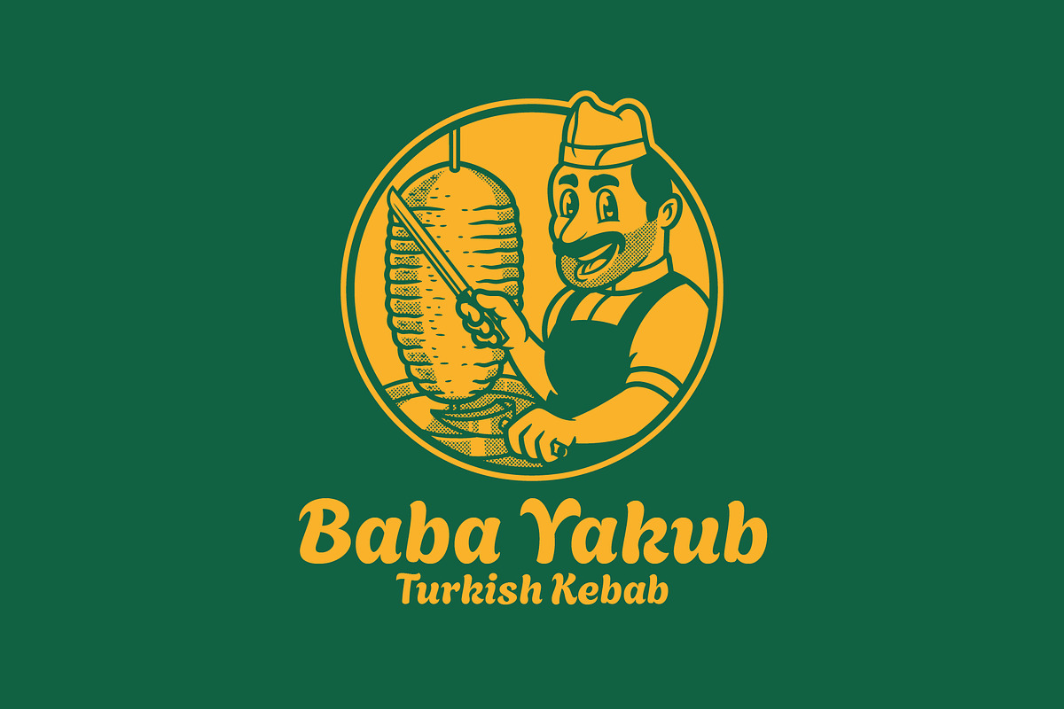 Baba Yakub Logo Template, a Branding & Logo Template by Kreasi Malam (Photo 4 of 4)