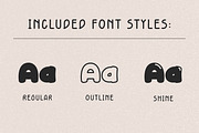 Bubble Display Font - Candy Soda, a Handwritten Font by ZoloDesignHub (Thumbnail 9 of 9)