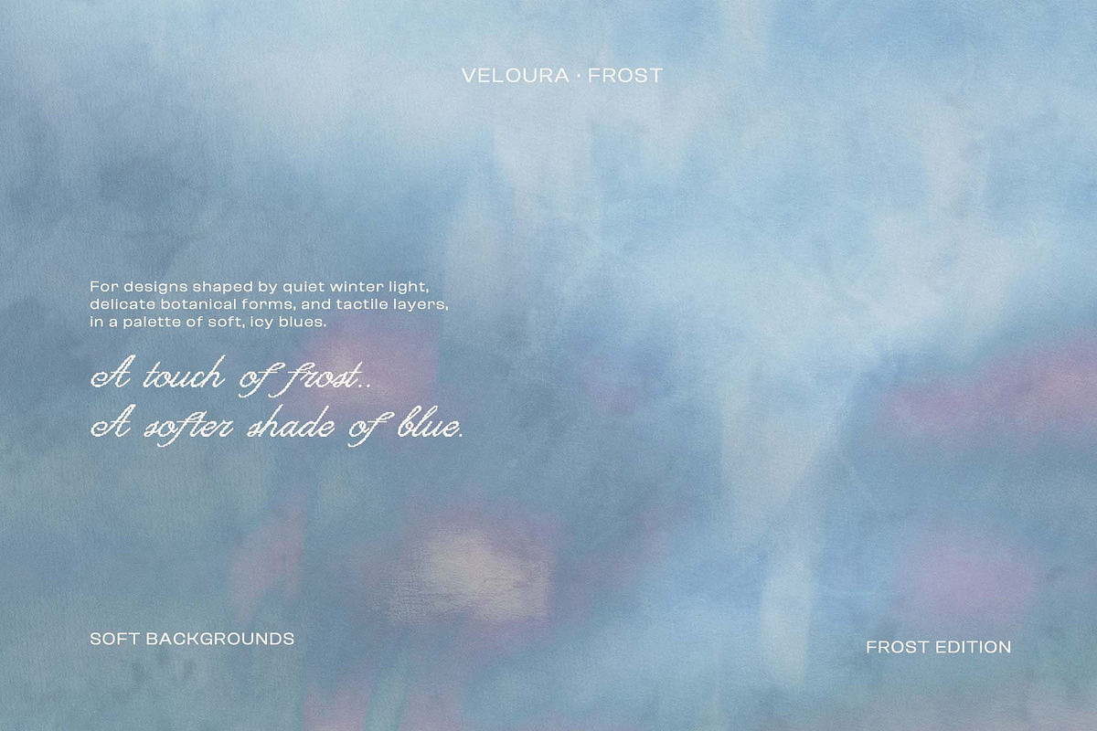 Veloura Frost — Blue Backgrounds, a Background Graphic by DigARTbyHavroshka (Photo 7 of 12)