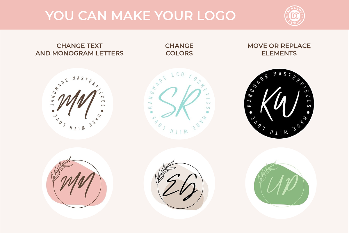 Editable ETSY shop branding kit, a Branding & Logo Template by Chakraborty Design (Photo 8 of 9)