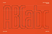 Tullien - Geometric Interlock Sans, a Font by Indotype Foundry (Thumbnail 4 of 10)