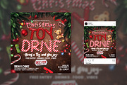 Christmas Toy Drive Flyer Template, a Flyer Template by Hotpin (Thumbnail 2 of 2)