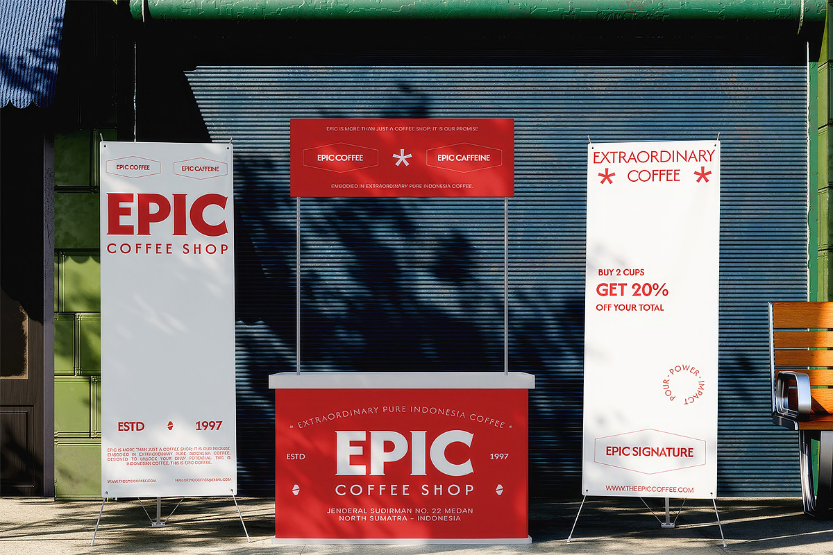 Cafe, Bakery, Restaurant Mockups, a Mockup by Vitora Mockup (Photo 9 of 15)