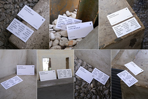 Outdoor Business Card Mockup Bundle