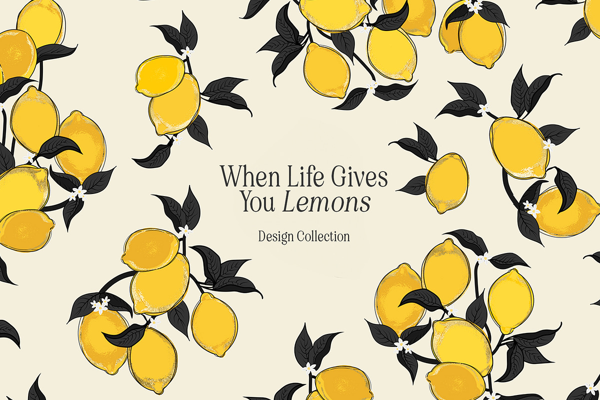 When Life Gives You Lemons, a Decorative Illustration by GraphicsByKassy (Photo 1 of 6)