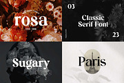 Modern Retro Font Bundles, a Serif Font by UICreative (Thumbnail 10 of 14)