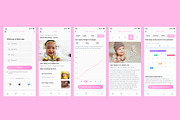 Baby, Child Health Breastfeeding App, an App Template by nagaredesignstudio (Thumbnail 2 of 2)