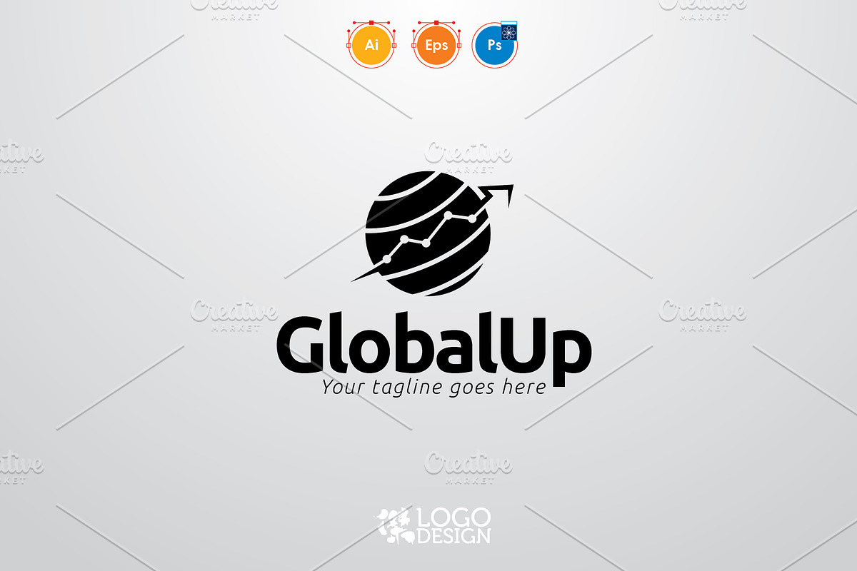 Global Up, a Branding & Logo Template by KitCreativeStudio2 (Photo 3 of 5)