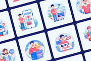 Animated Shopping and E-commerce, a Person Illustration by Brickclay (Thumbnail 2 of 4)