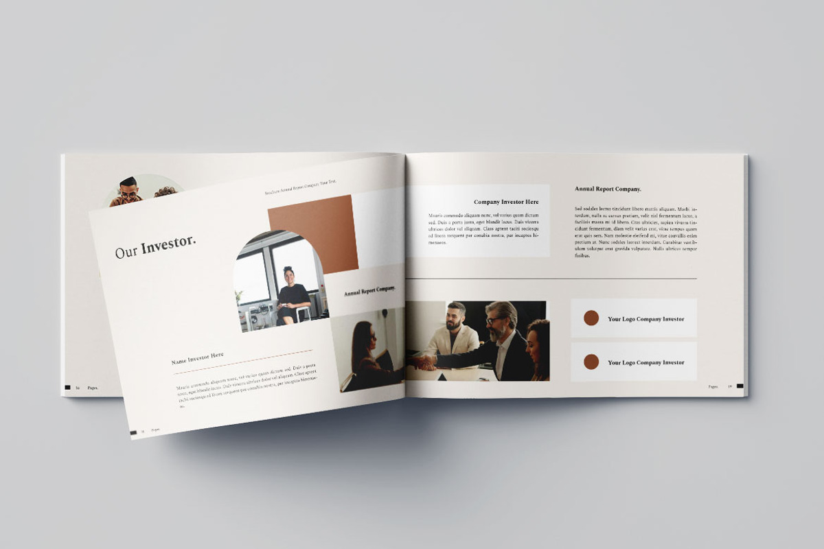 Annual Report Vol.43, a Brochure Template by Bewalrus Studio (Photo 11 of 11)