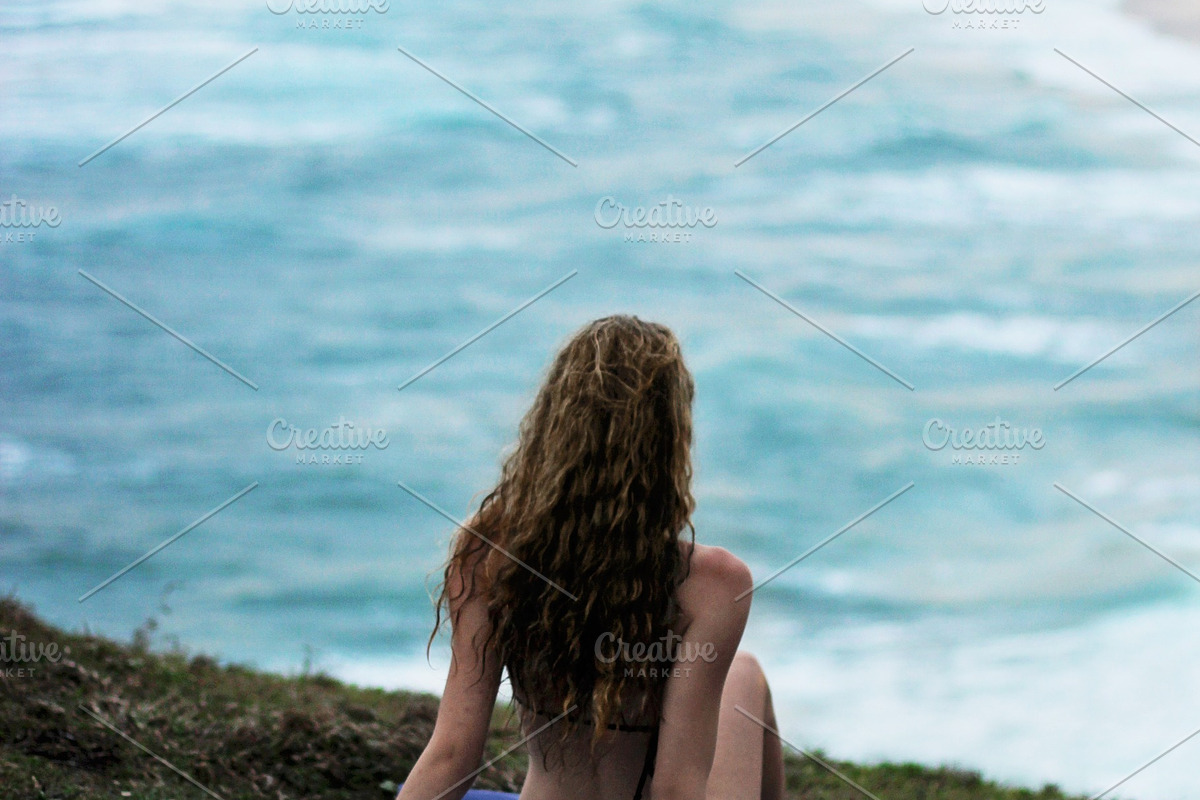 Looking Out to Sea on a Headland, a Beauty & Fashion Photo by Chris Joel Campbell (Photo 2 of 2)