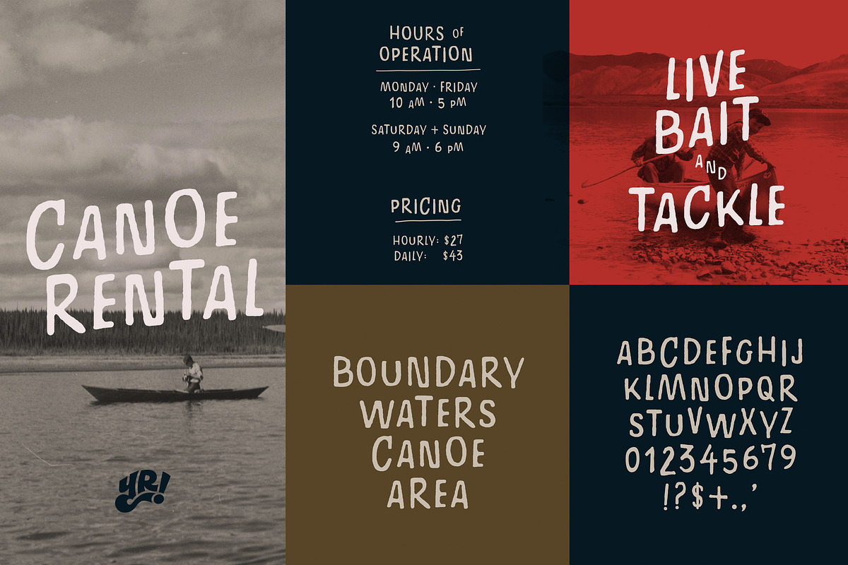 The Yeahright Type Bundle Vol 1, a Font by Yeahright Type (Photo 11 of 11)