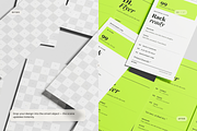 DL Flyer Mockup, an Advertising Mockup by Toasin Studio (Thumbnail 2 of 7)