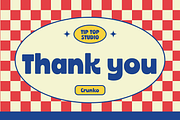 Crunko – Cute Retro Sans Font, a Sans Serif Font by Tiptop Graphic (Thumbnail 9 of 9)