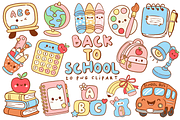 Back To School PNG Clipart Bundle, an Education Illustration by LemonDesign (Thumbnail 1 of 3)