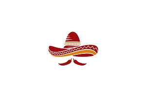 Creative Mexican Sombrero Mustache, a Graphic by boriman05