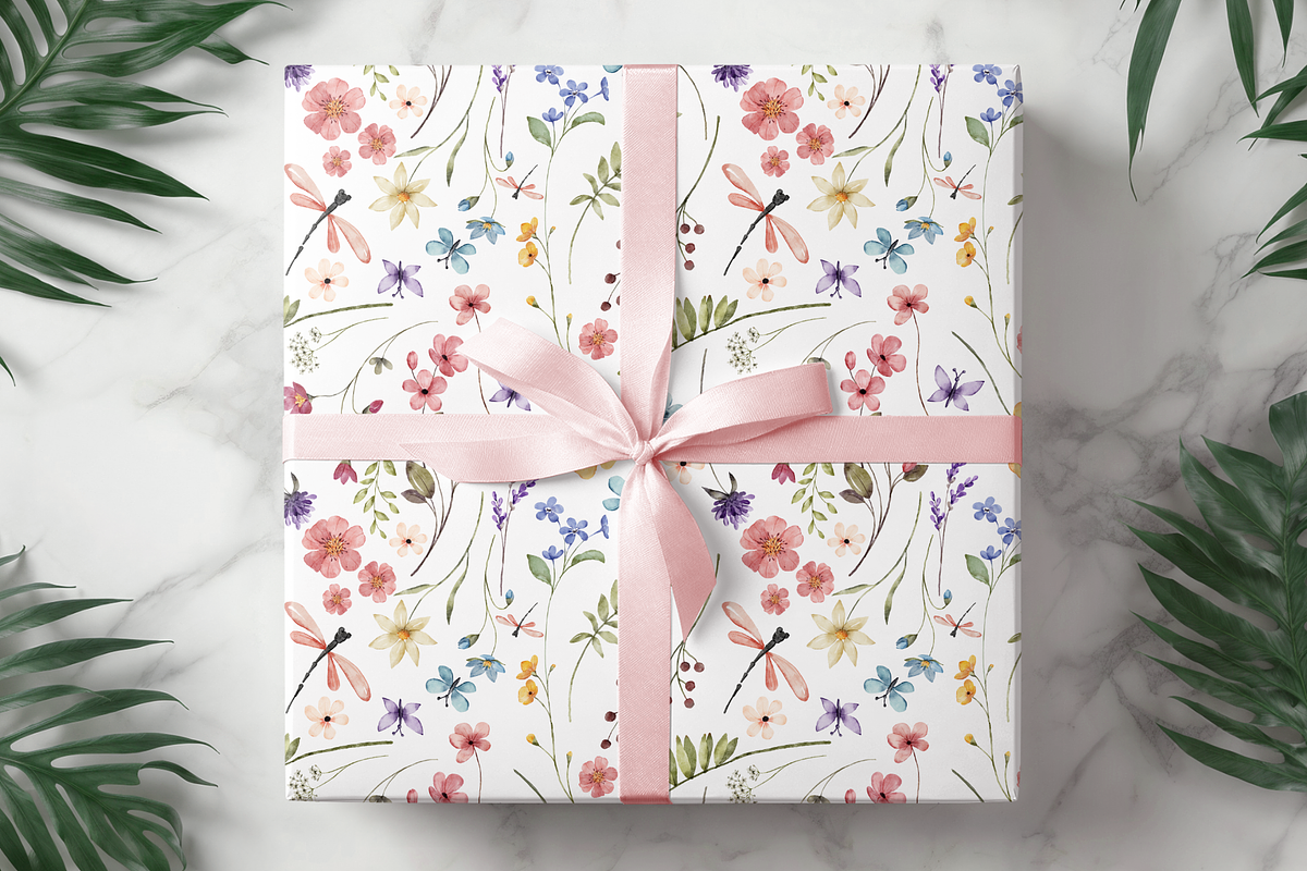 Meadow Breeze Seamless Pattern, a Pattern Graphic by OwlAndFern (Photo 4 of 13)