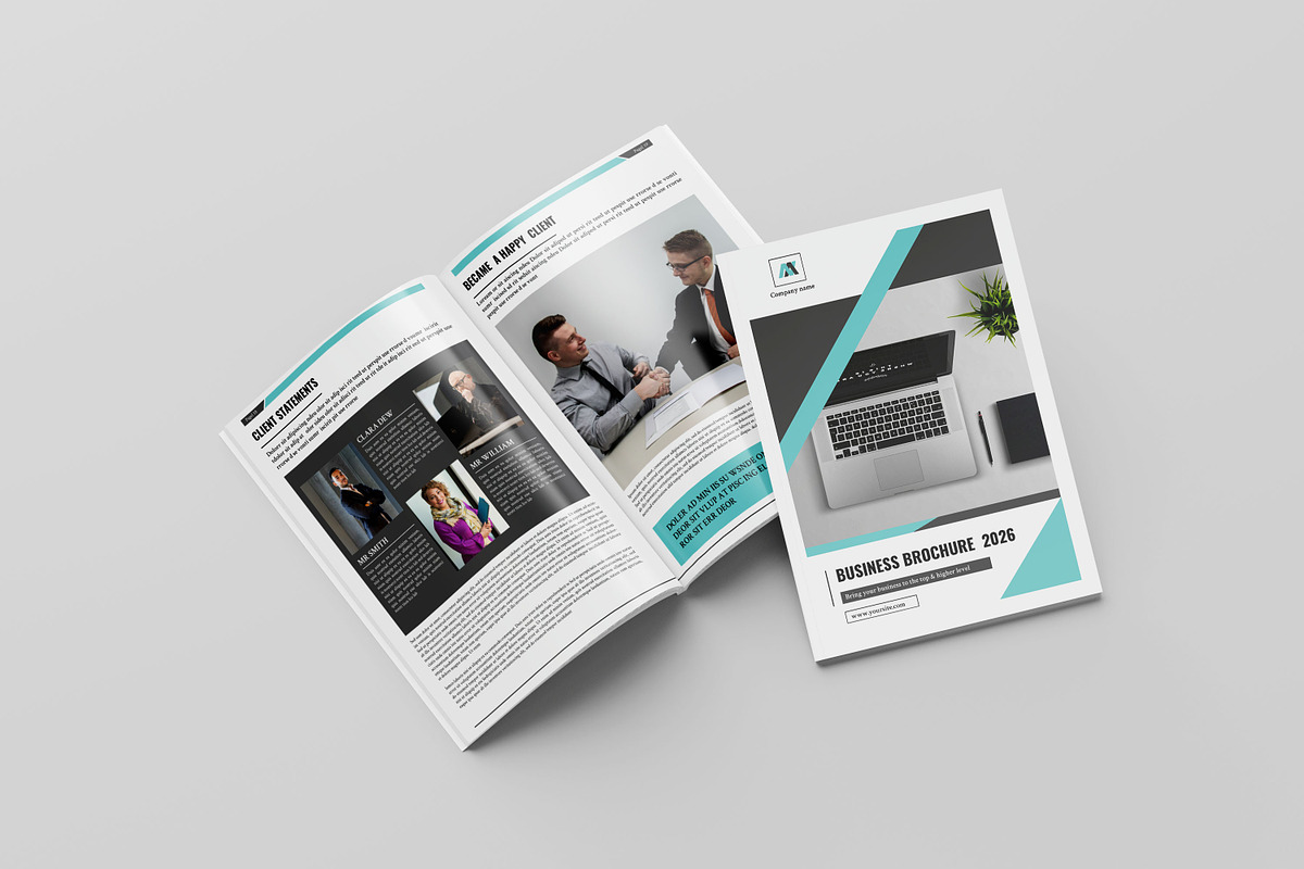 Business Brochure Template, a Brochure Template by Template Shop (Photo 3 of 12)