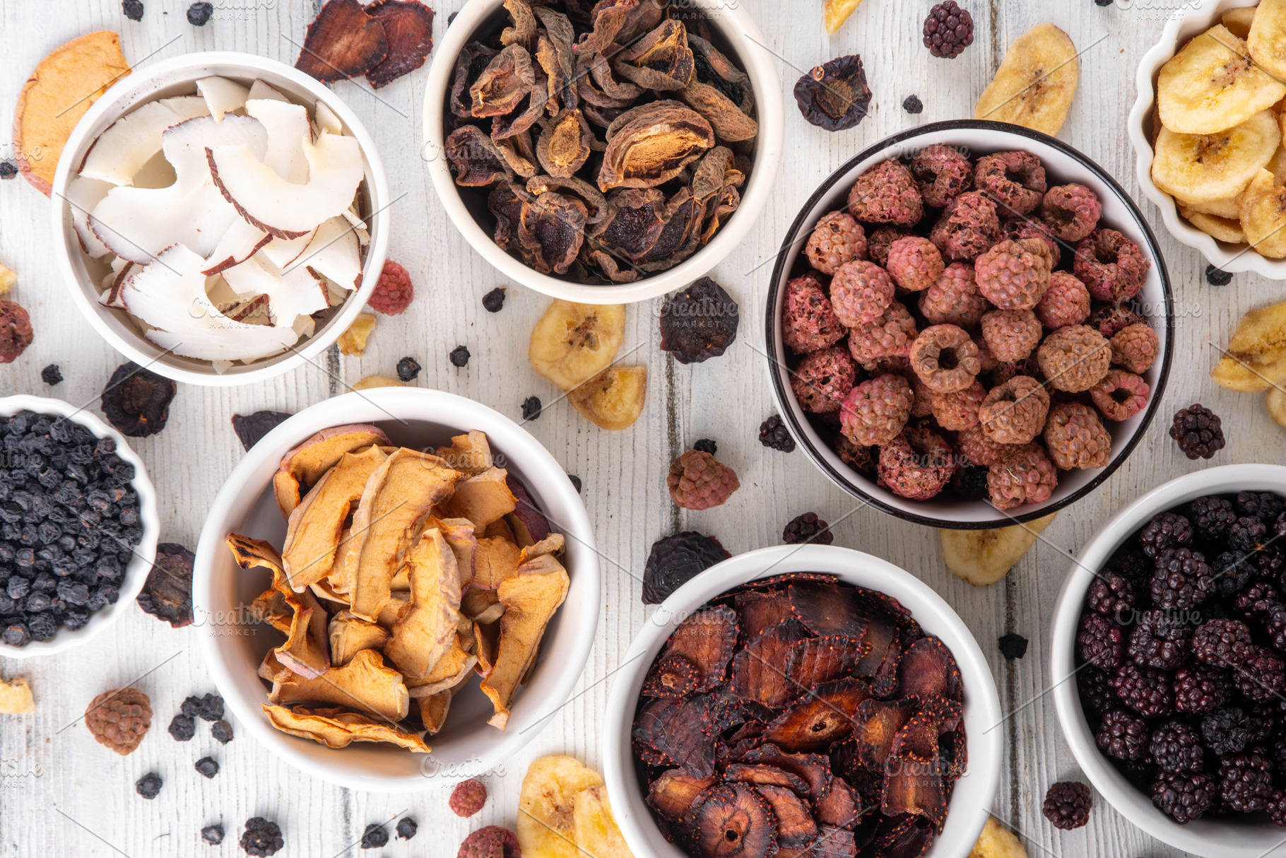 Freeze dried fruit berry, a Food & Drink Photo by Rimma