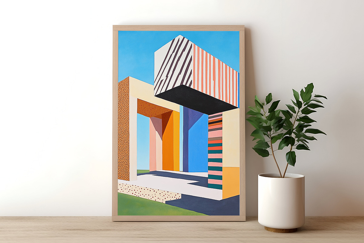 Abstract Architecture Illustration, a Decorative Illustration by Housui Patterns (Photo 7 of 9)