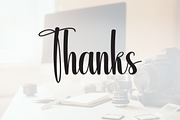 Photography | Script Font, a Handwritten Font by Scratchones (Thumbnail 8 of 8)