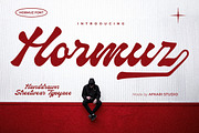 Hormuz - Bold Script Streetwear Font, a Handwritten Font by Afkari Studio (Thumbnail 1 of 10)