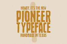 Pioneer Typeface