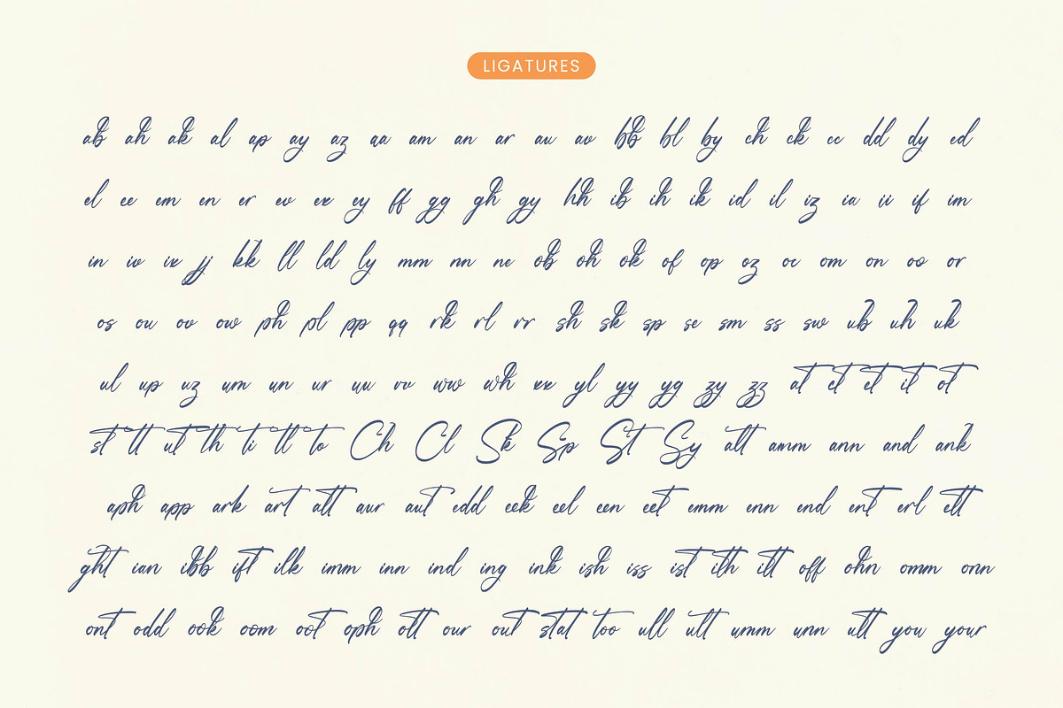 Heartin Daniela Bold Handwritten, a Script Font by Letterena Studios Script (Photo 18 of 20)